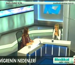 TV interviews, A Haber, Medikal, Migren ve Bas Agrisi Cesitleri Kume Bas Agrisi, Dr. Emel Gokmen