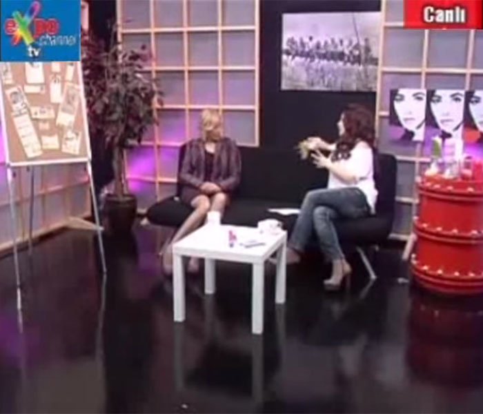 TV interviews, Expo TV, Ebru Eginlioglu, Noral Terapi Integratif Tamamlayici Tip Ilac Disi Tip, Dr. Emel Gokmen